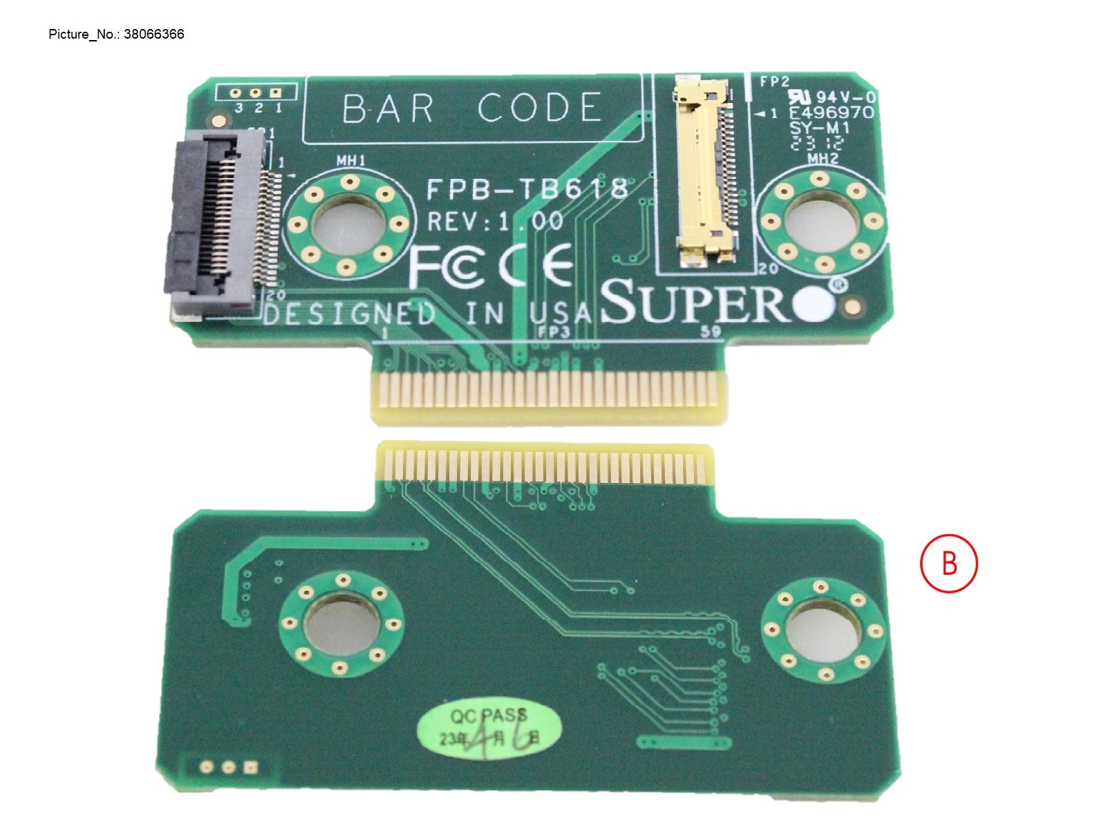 FRONT CONTROL ADAPTER BOARD