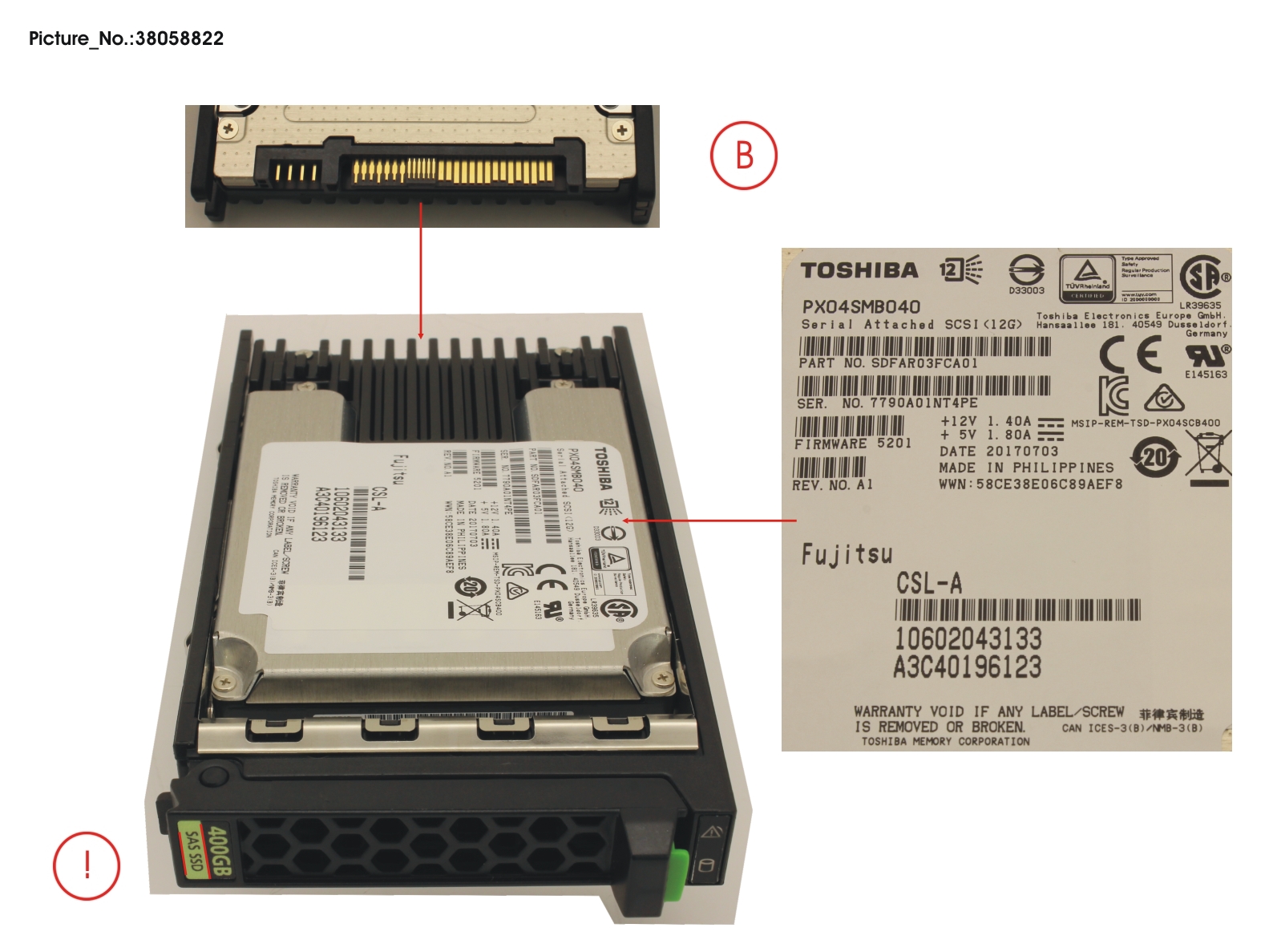 SSD SAS 12G 400GB WRITE-INT. 2.5 H-P EP SSD SAS 12G 400GB WRITE-INT. 2.5 H-P EP