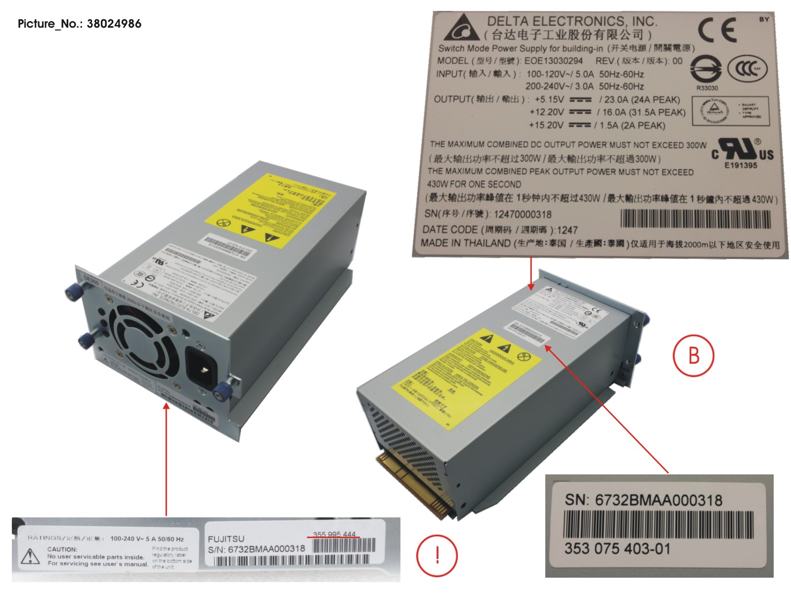 ET LT S2 NEW POWER SUPPLY 