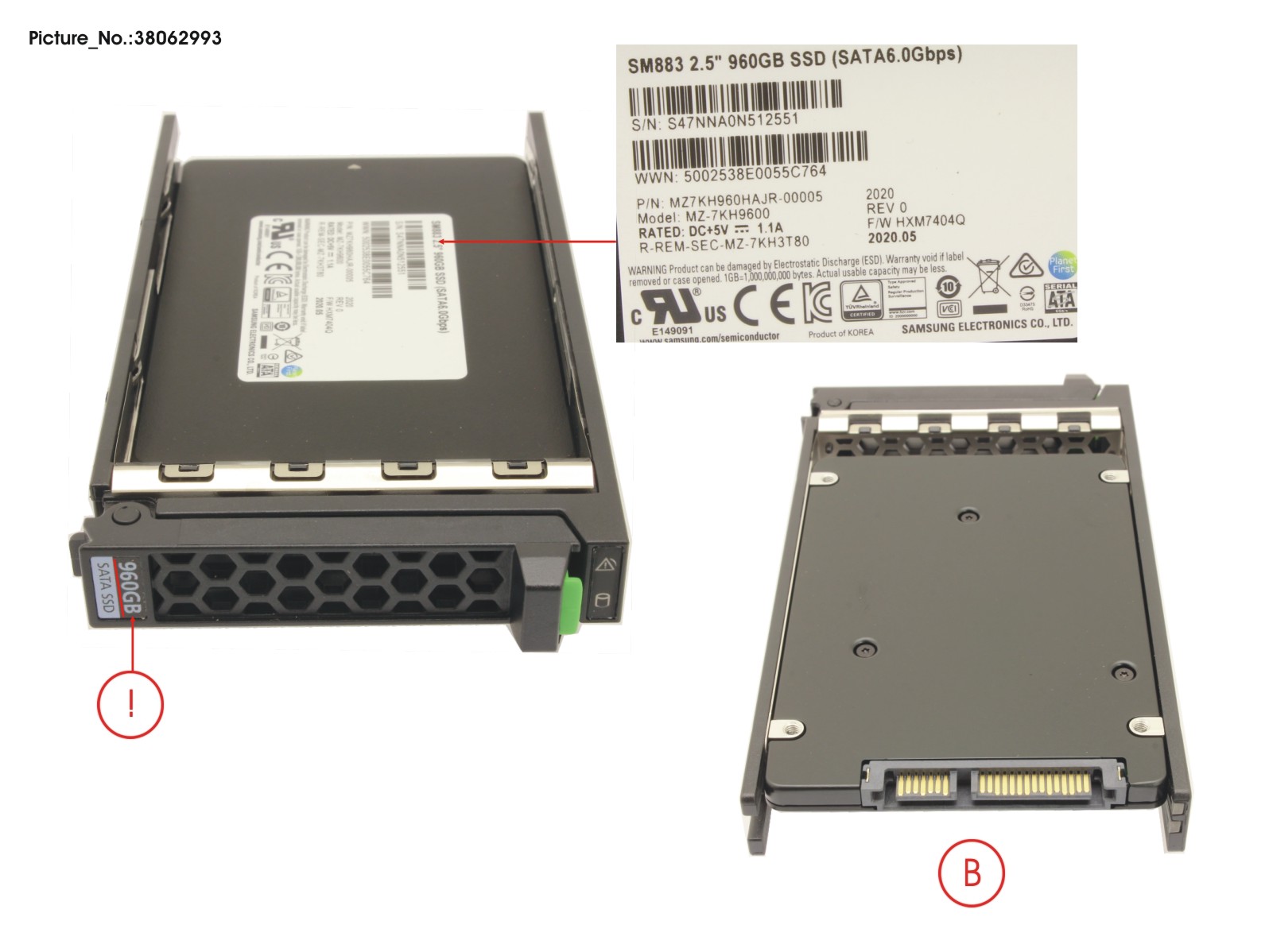 SSD SATA 6G 960GB MIXED-USE 2.5 H-P EP