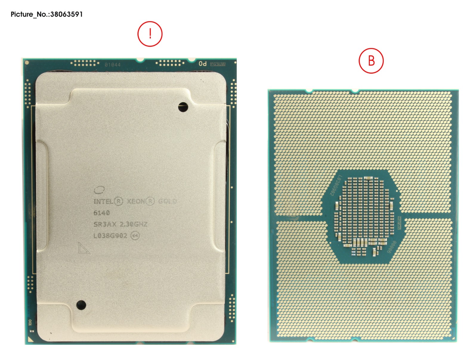 CPU XEON GOLD 6140 2,3GHZ 140W