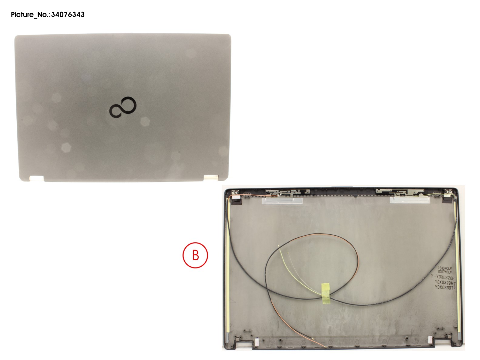 LCD BACK COVER ASSY