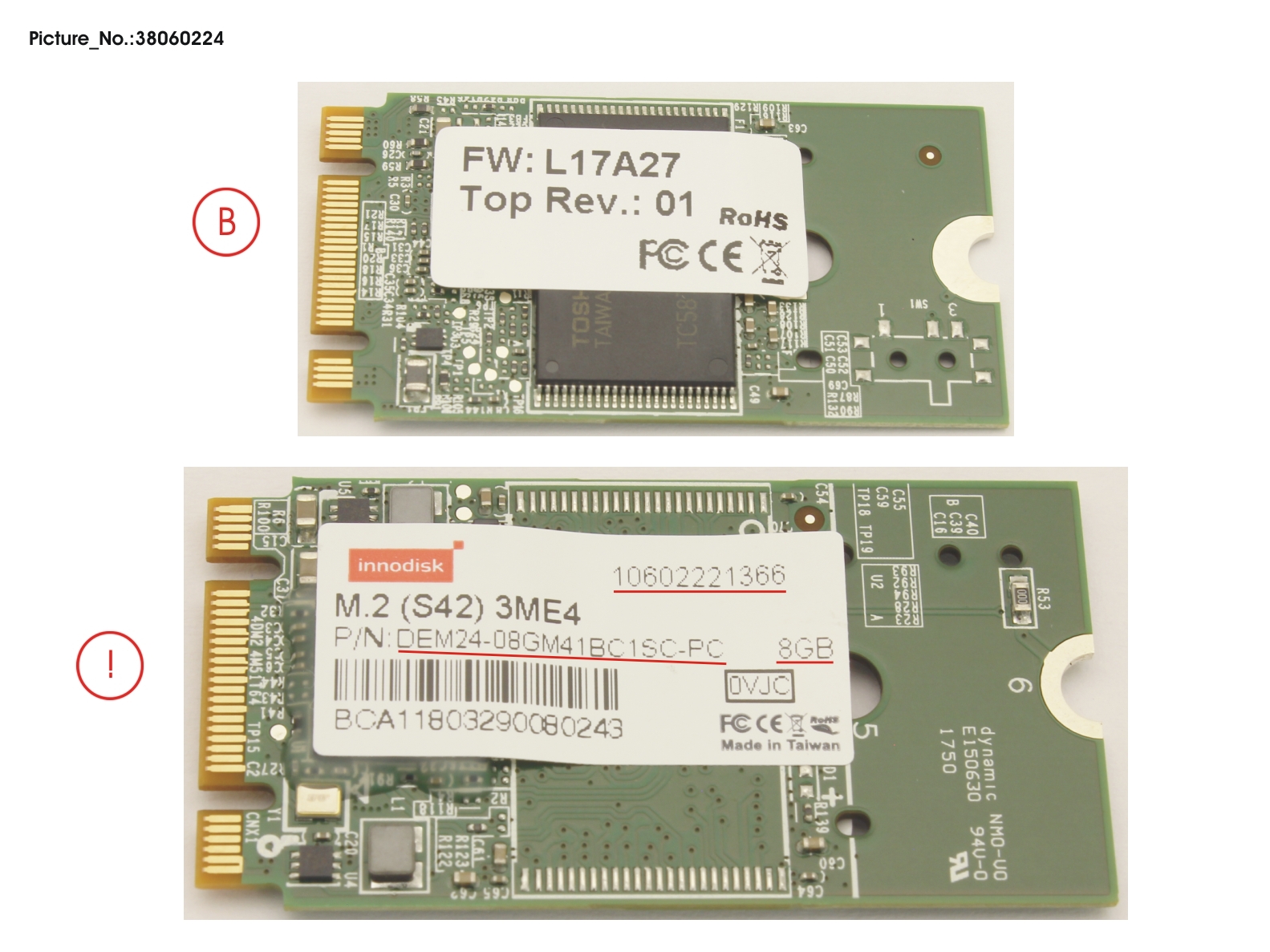 SSD S3 8GB 2.5 SATA 3ME4