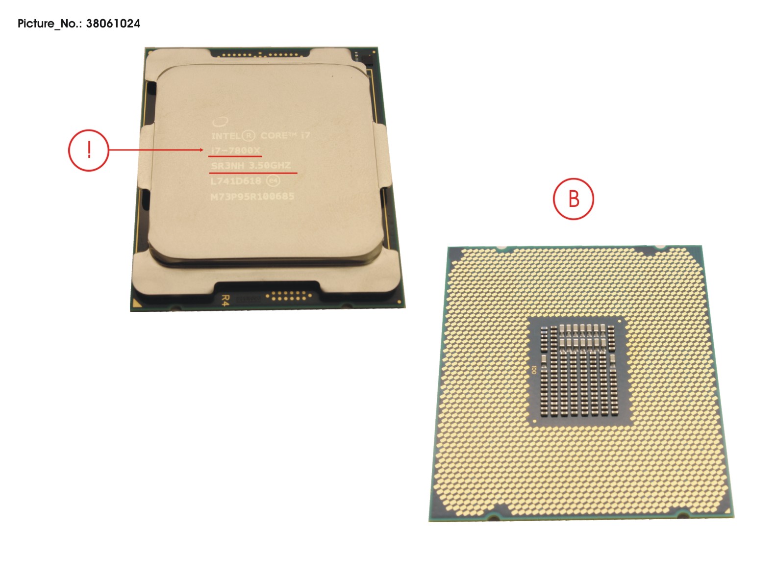 CPU CORE I7-7800X 3.5GHZ 140W