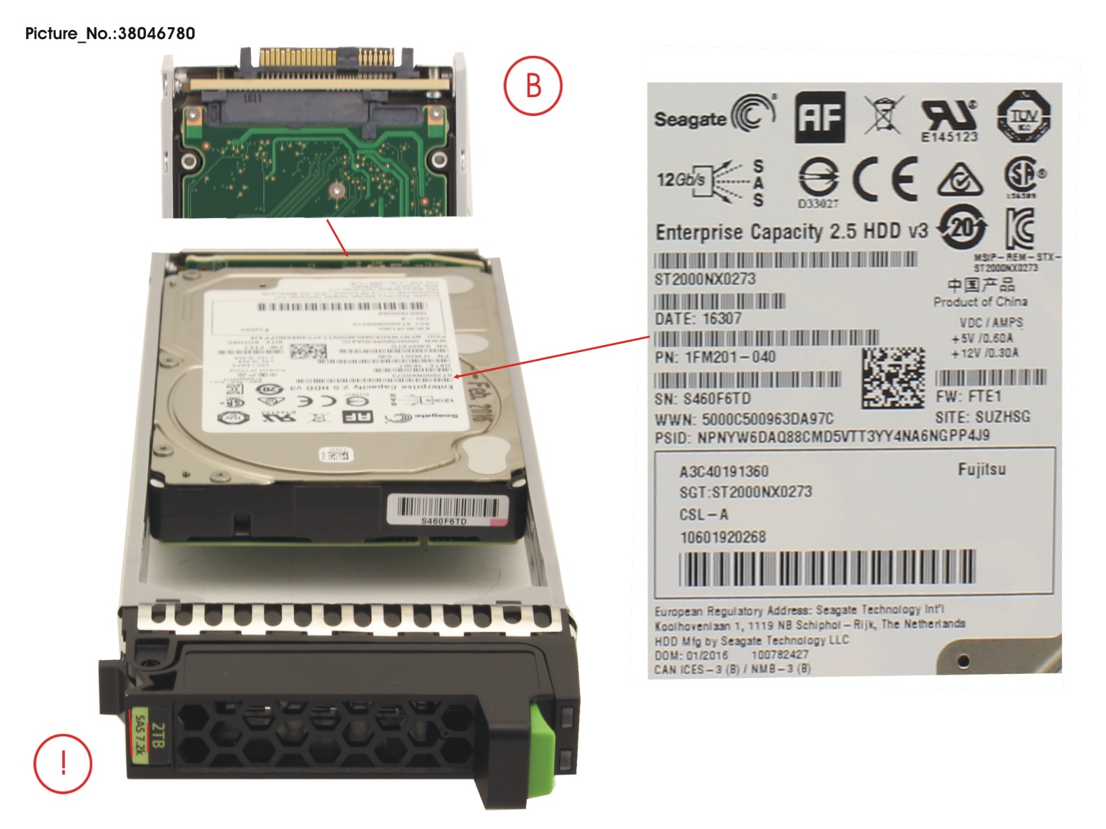 JX40S2 2.5 HD SAS 2TB 7K2 12G 512E SPARE JX40S2 2.5 HD SAS 2TB 7K2 12G 512E SPARE