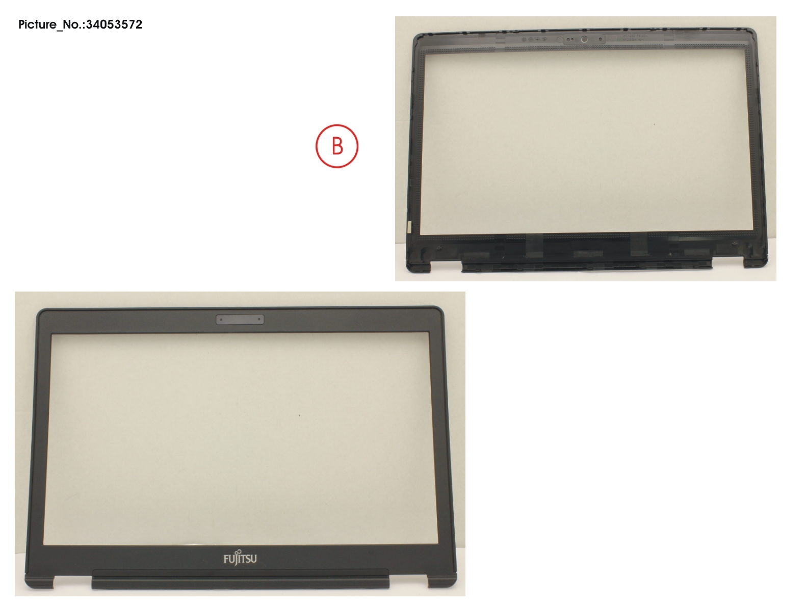 LCD FRONT COVER (FOR HD W/ MIC)