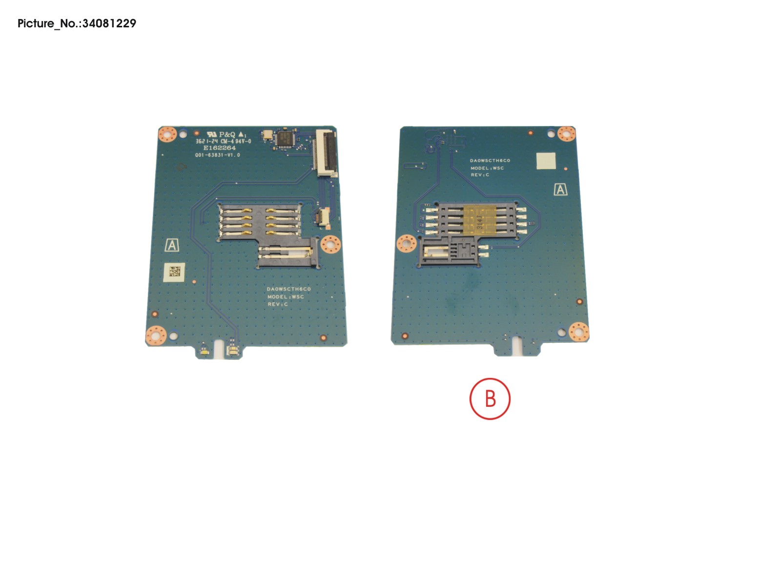 SUB BOARD, SMART CARD