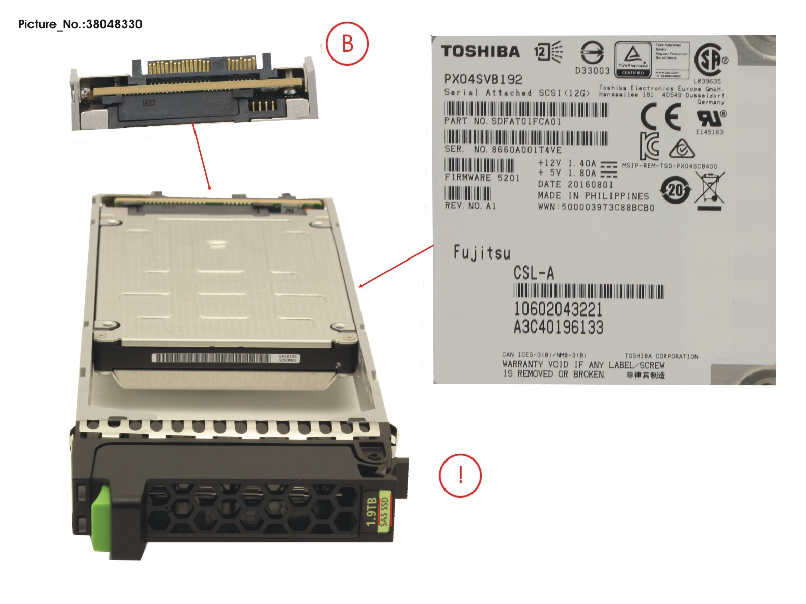 JX40 S2 MLC SSD 1.92TB 3DWPD