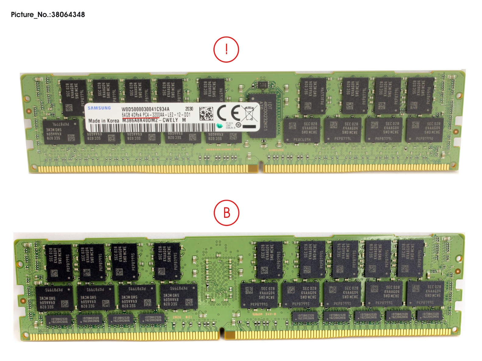 DDR4 3200 LRDIMM 4RX4 64GB