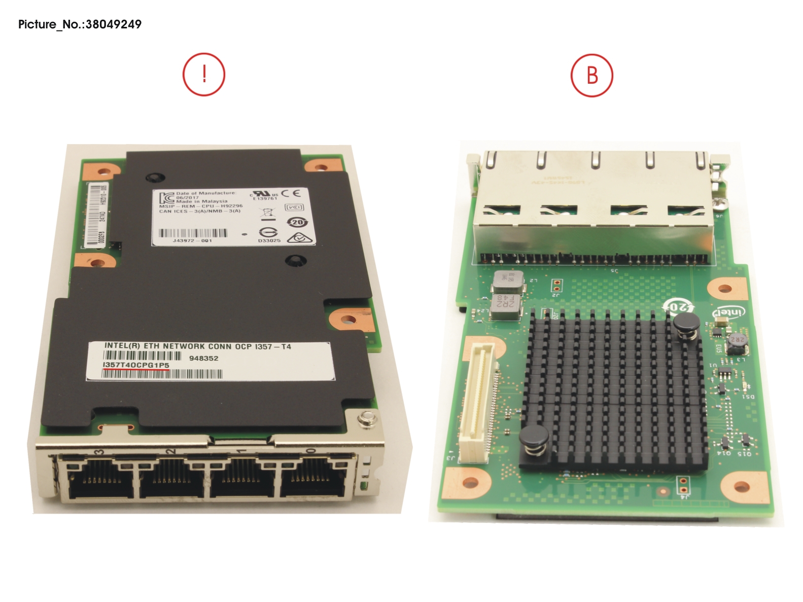 OCP I357-T4 4X1GB