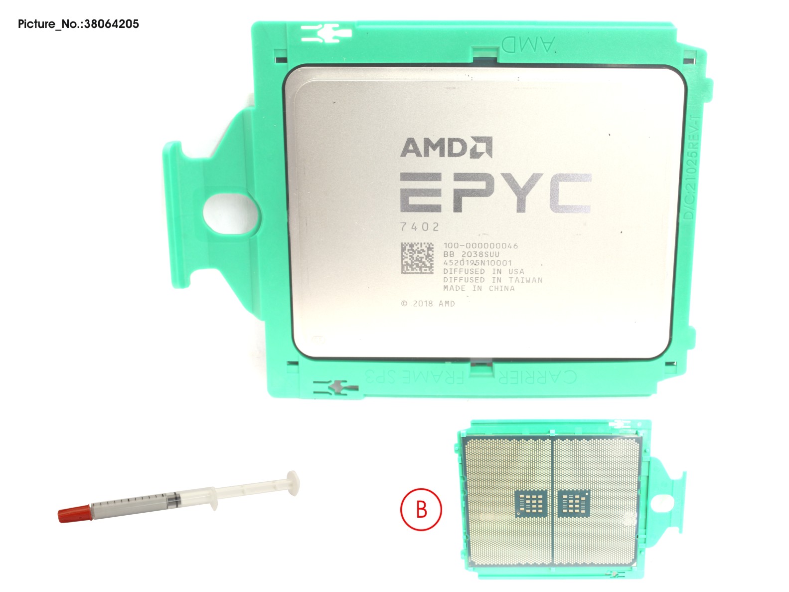 CPU SPARE AMD EPYC 7402