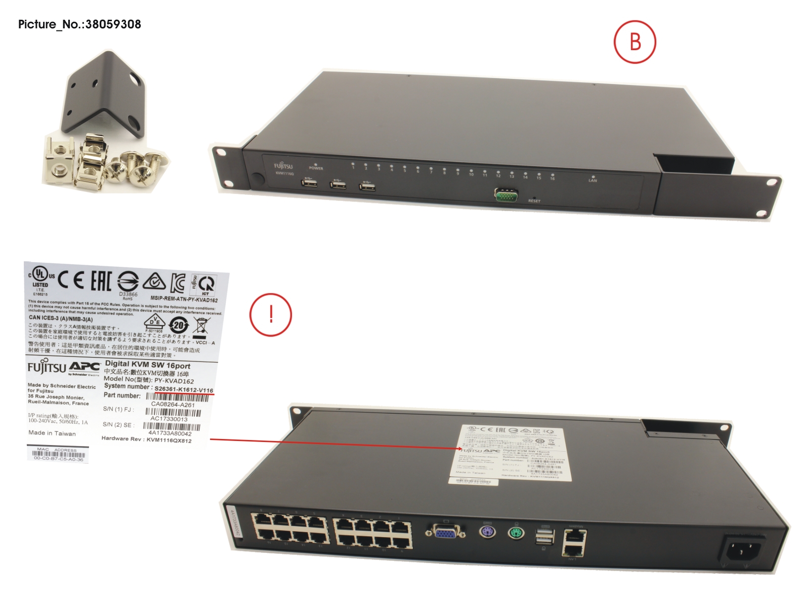 CONSOLE SWITCH KVM1116P,DIG, VM, 1U CONSOLE SWITCH KVM1116P,DIG, VM, 1U