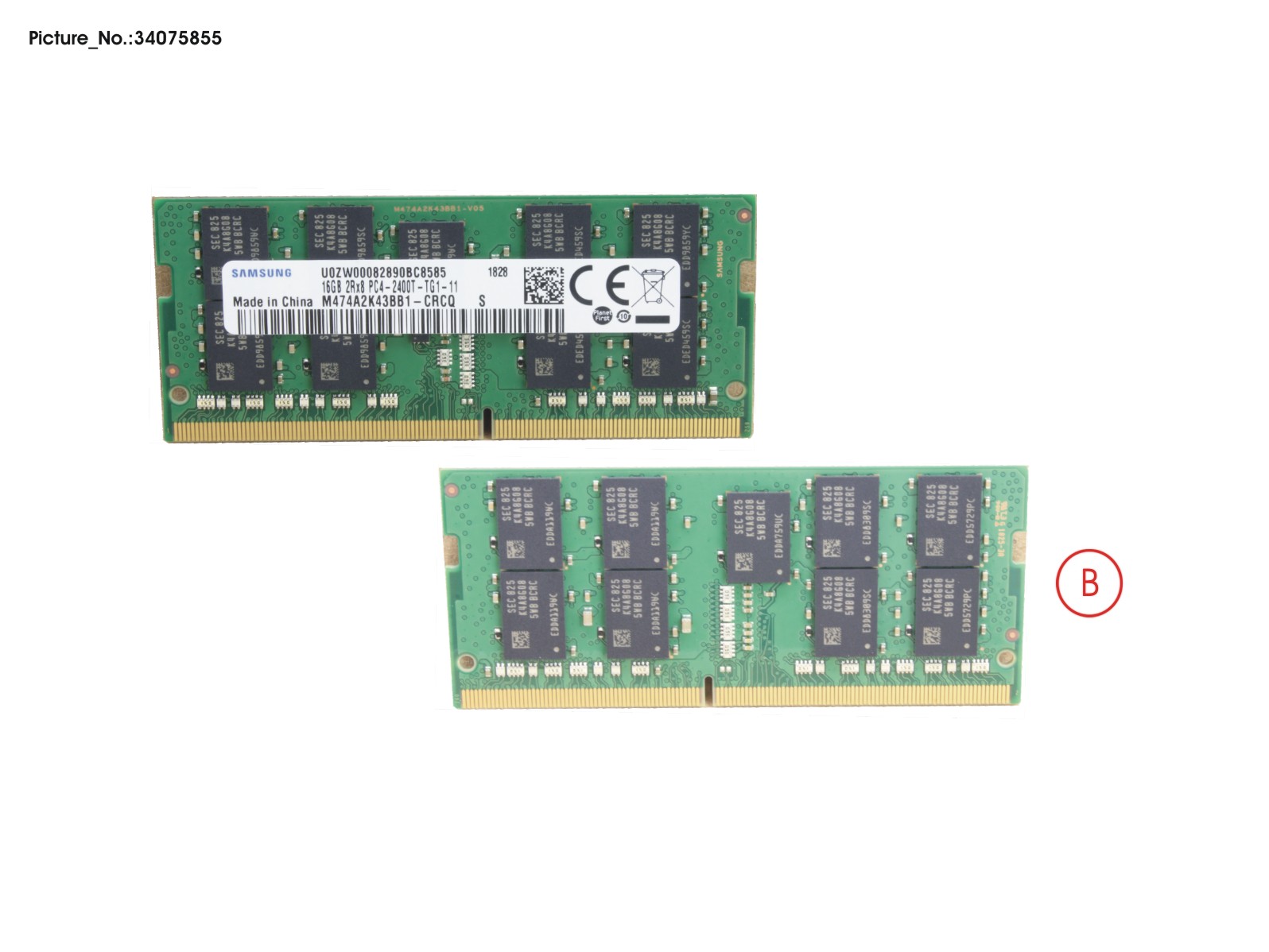 MEMORY 16GB DDR4 W/ECC