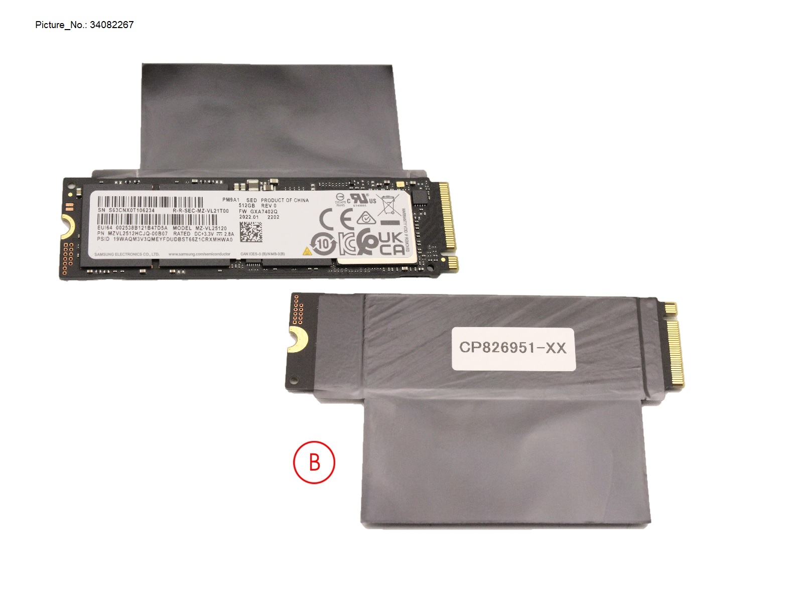 SSD PCIE M.2 PERFORMANCE G4 512GB
