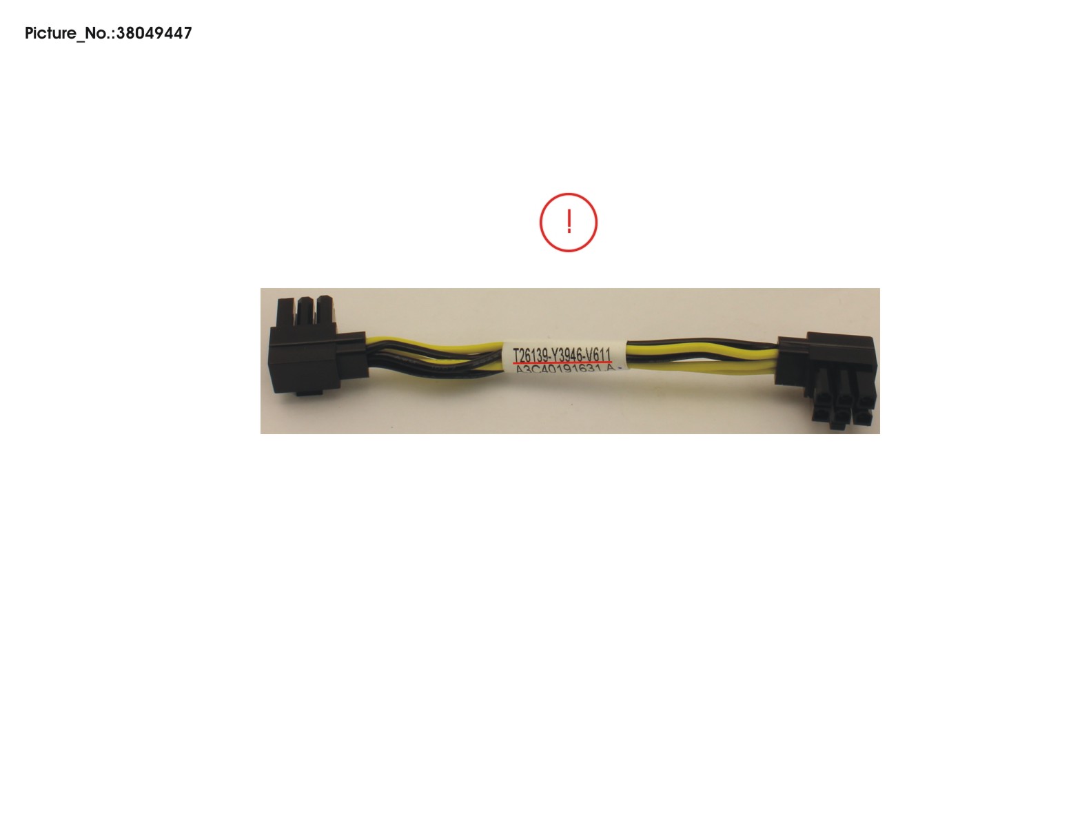 FUJITSU CABLE GFX-PWR 8P