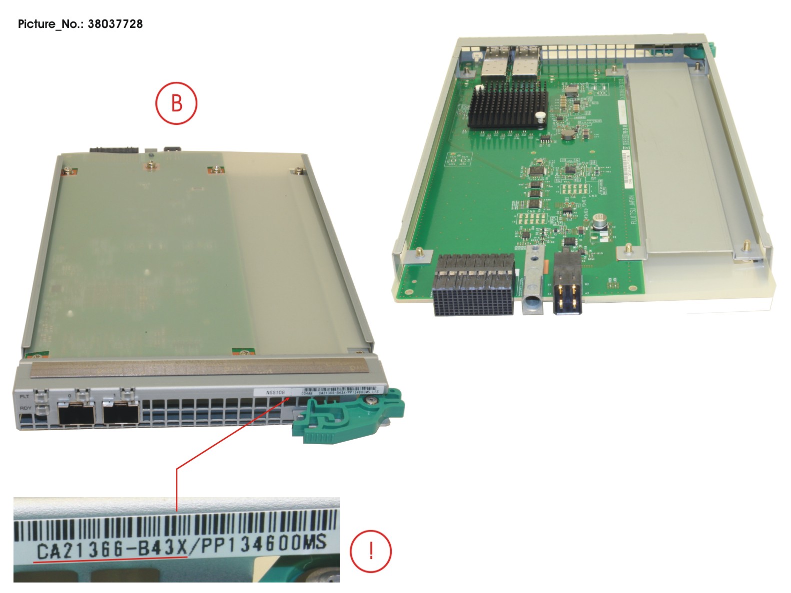 DX500/600 S3 CA NIC 2P 10G WO SFP