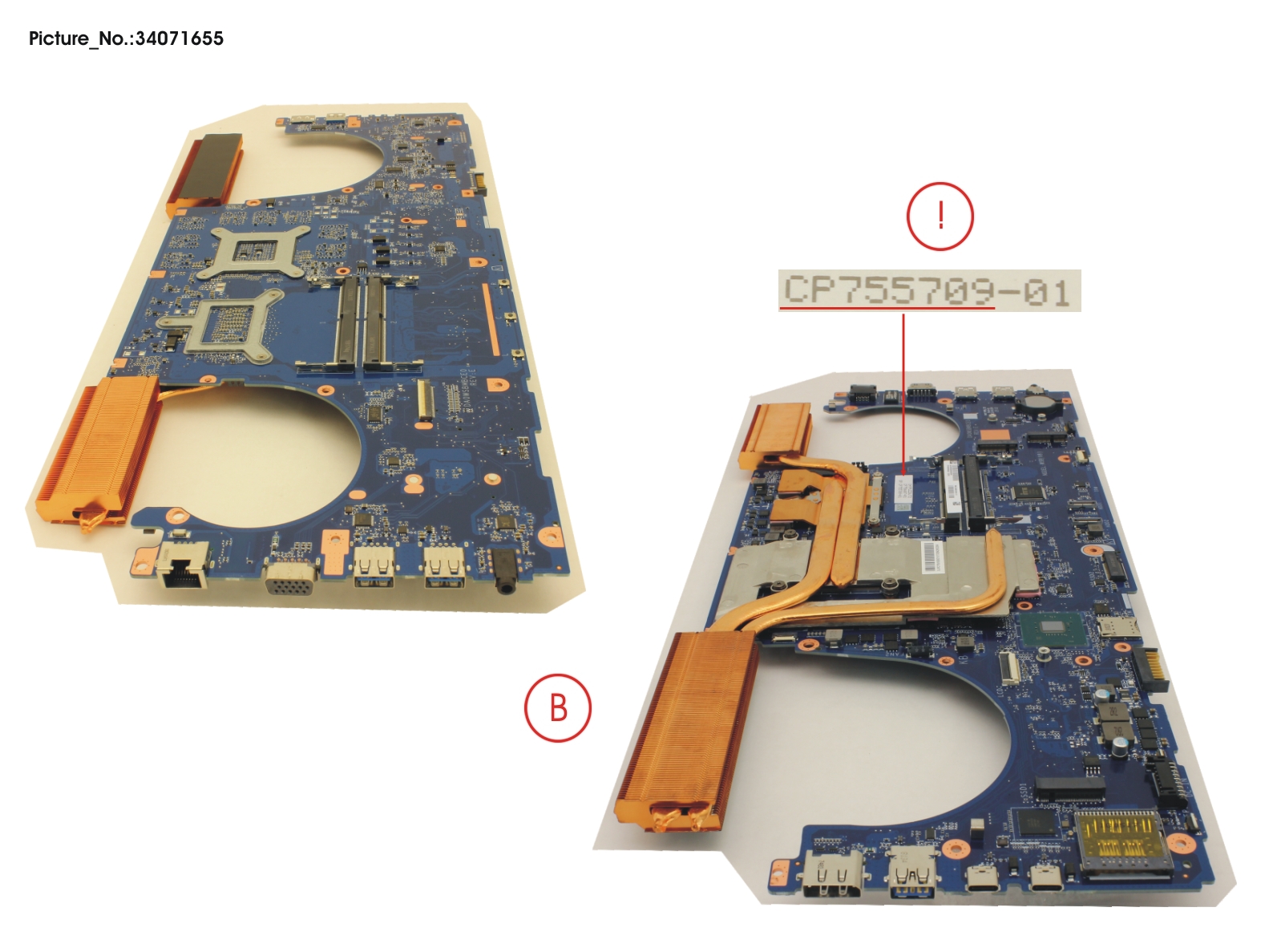 MAINBOARD ASSY I7-8850H P4200 N18E-Q3