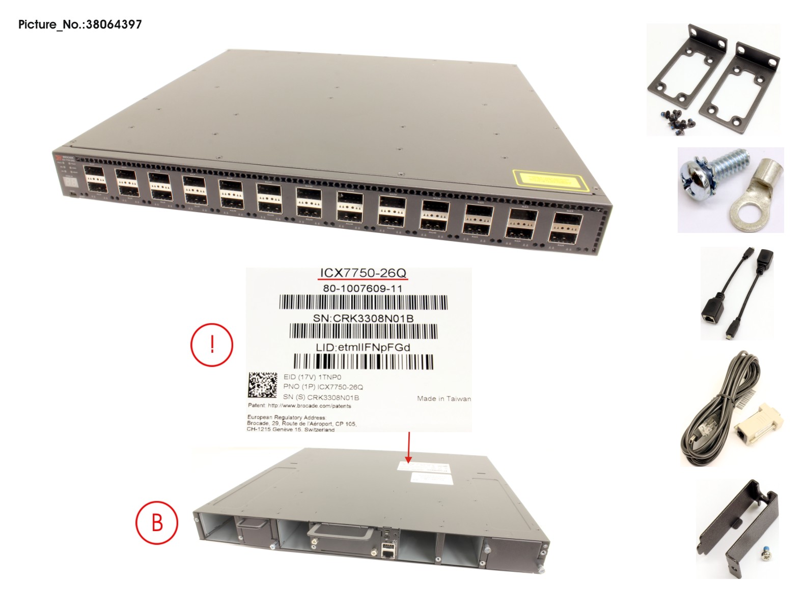 FRU, ICX7750-26Q FRU, ICX7750-26Q