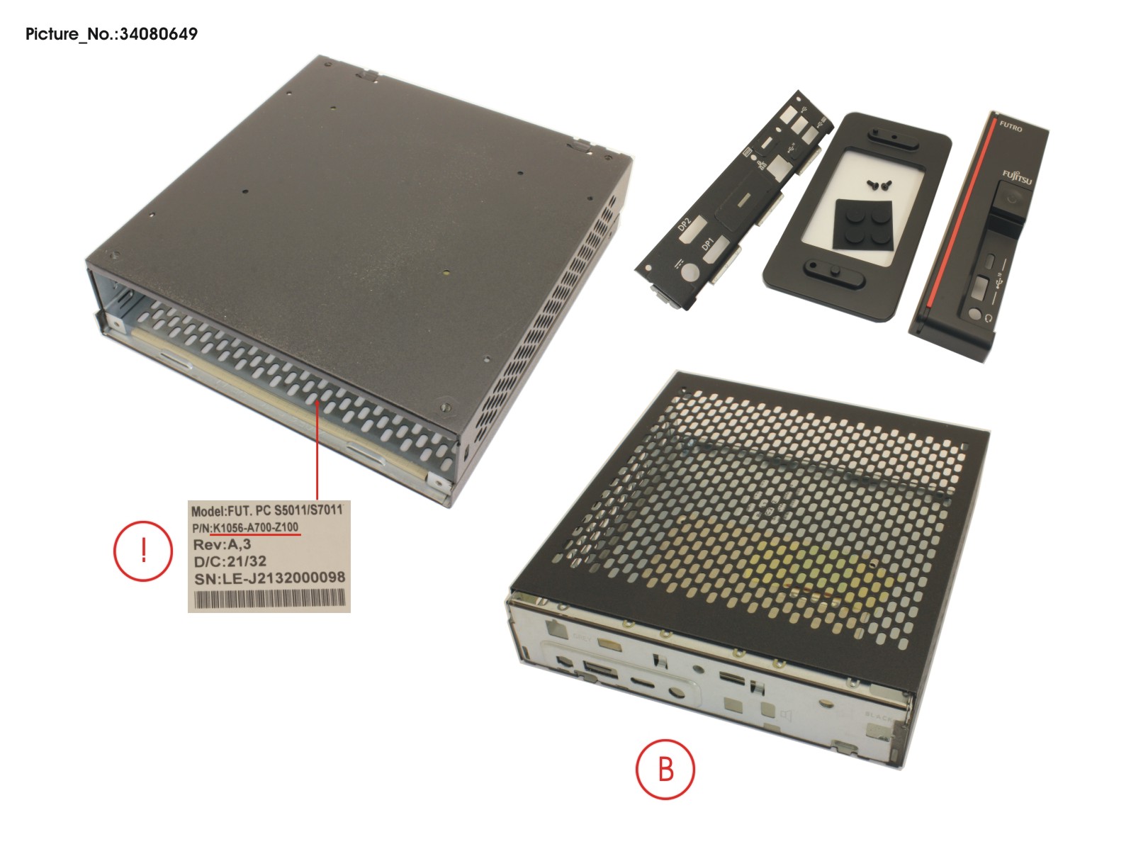 CHASSIS KIT FUT S5011/S7011 CHASSIS KIT FUT S5011/S7011