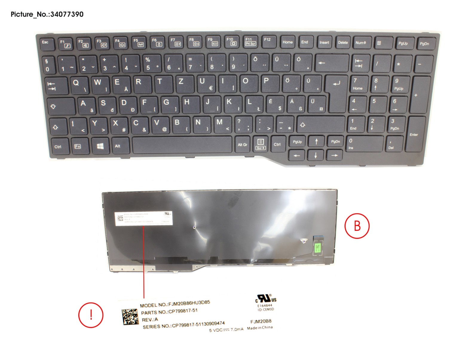 KEYBOARD HUNGARY (BLACK) KEYBOARD HUNGARY (BLACK)