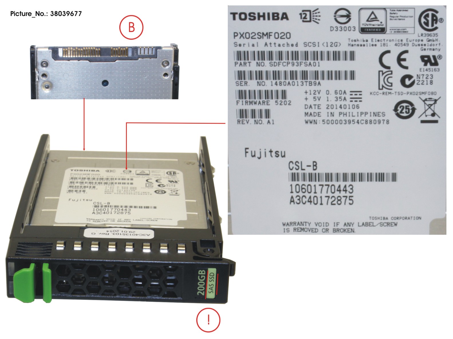 SSD SAS 12G 200GB MAIN 2.5 H-P EP