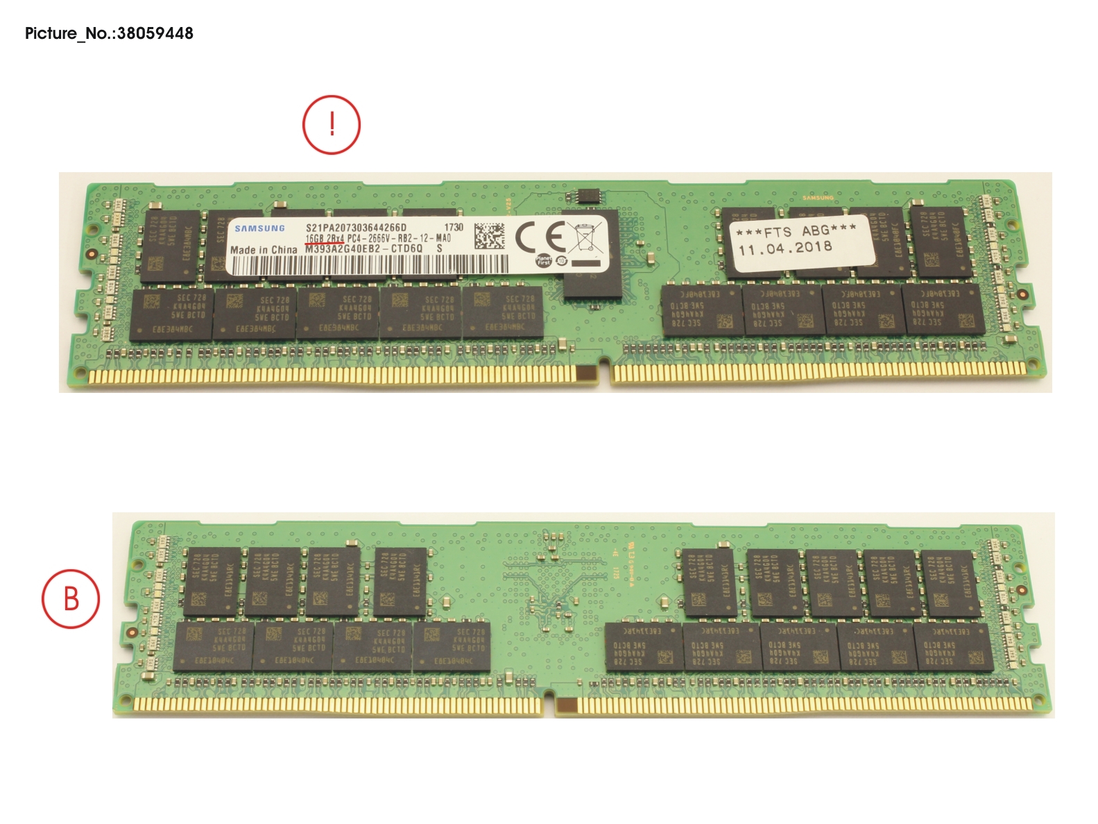 16GB 2RX4 DDR4 R
