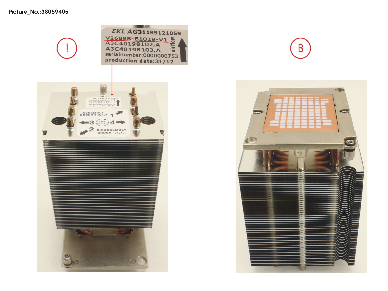 FUJITSU HEATPIPE