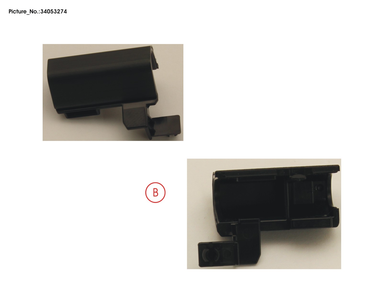 HINGE COVER, RIGHT HINGE COVER, RIGHT