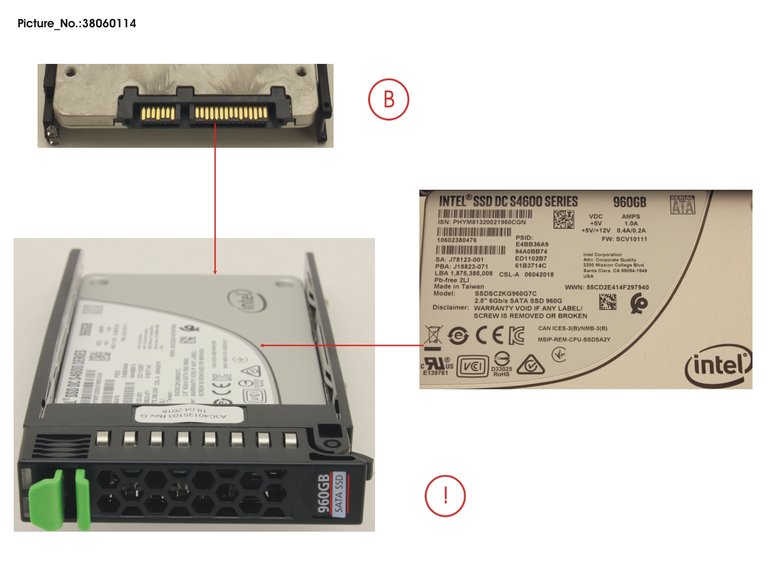 SSD SATA6G 960GB MIXED-USE 2.5 HP S4600