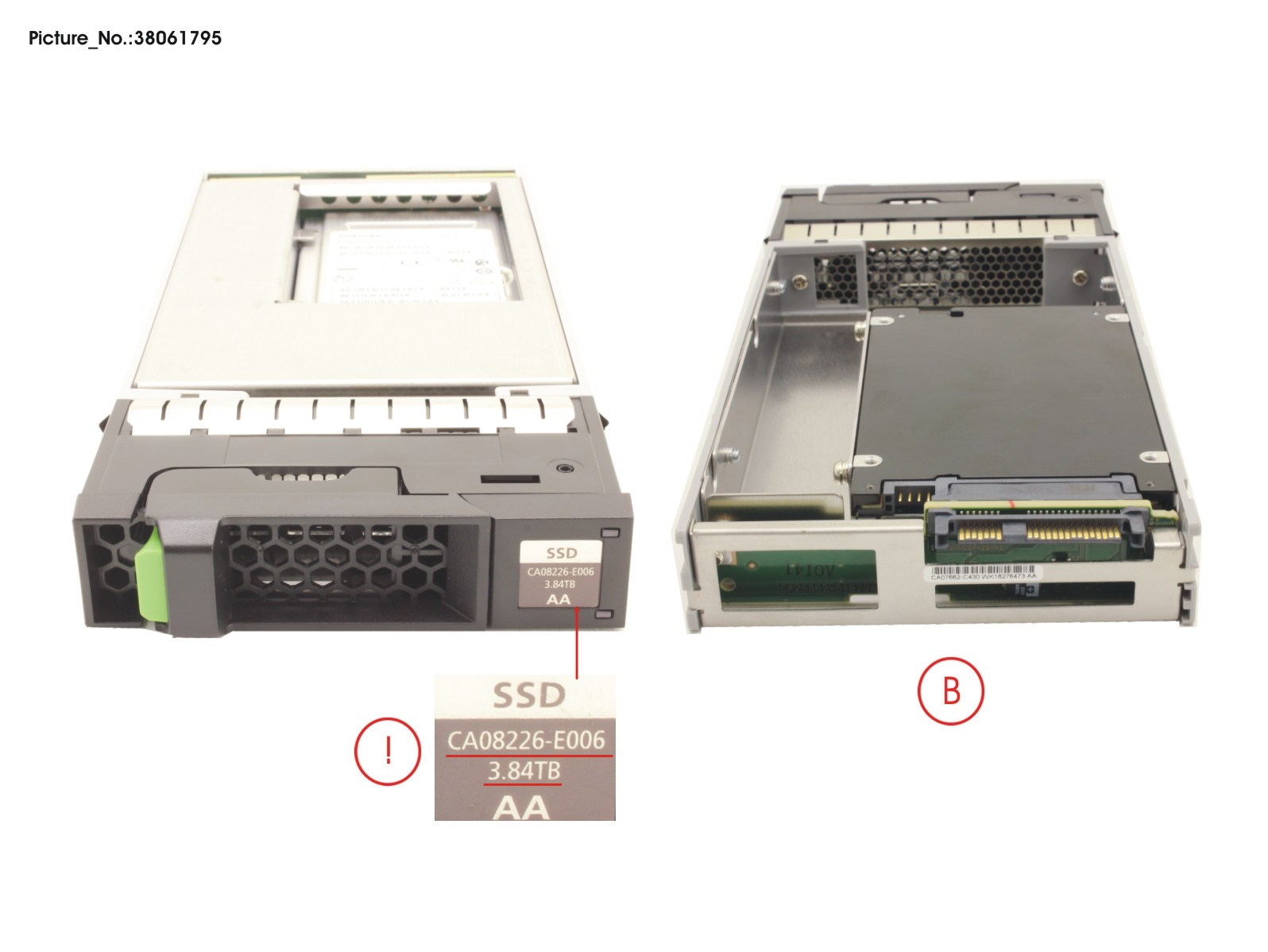 DX S3/S4 SED SSD 3.5 3.84TB DWPD1 12G