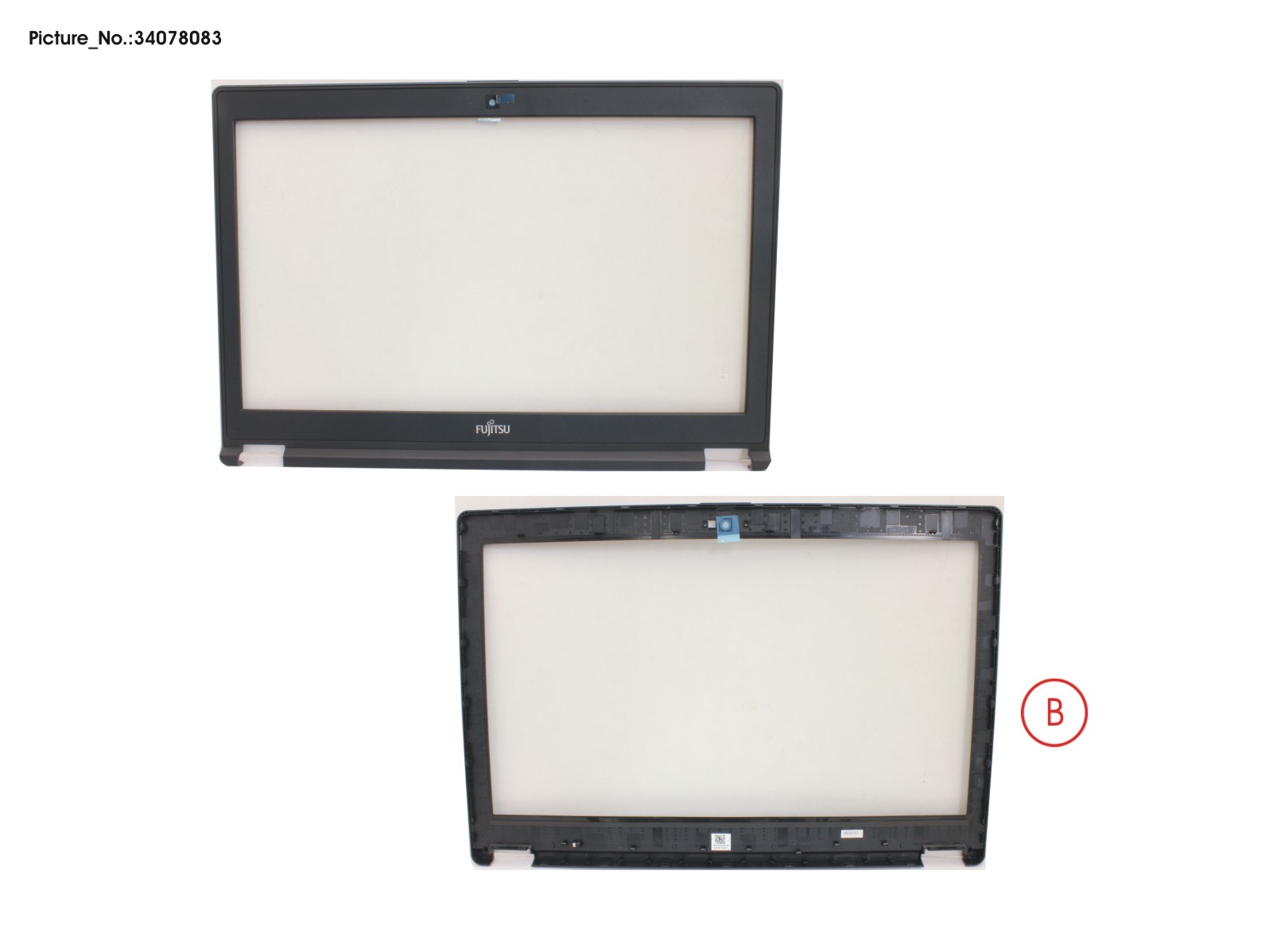 LCD FRONT COVER ASSY (BOE (HDR) & Sharp)