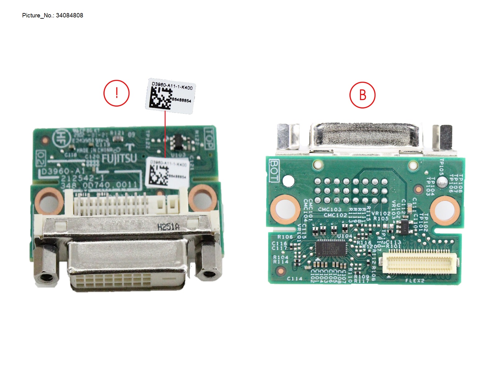 I/O ADD-IN PORT DVI