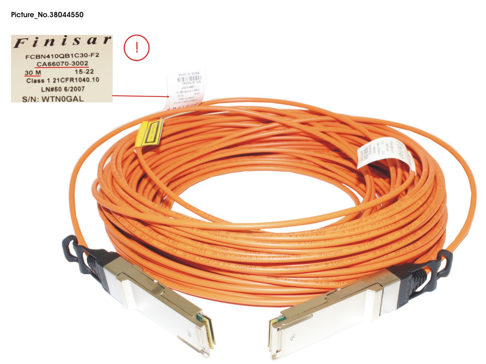 DX S3 HE QSFP+ AOC CABLE 30M DX S3 HE QSFP+ AOC CABLE 30M