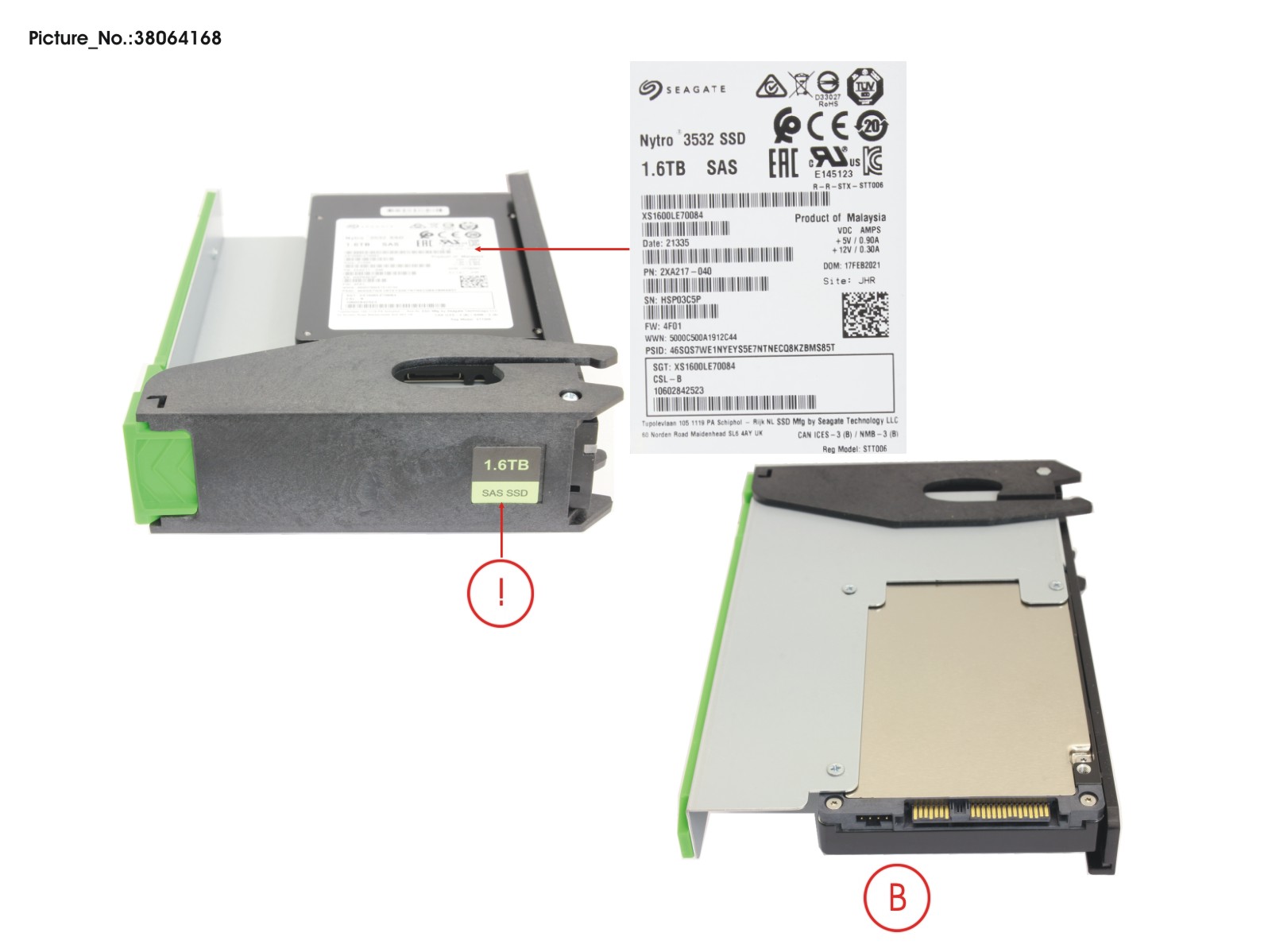 JX60 S2 TLC SSD 1.6TB MU