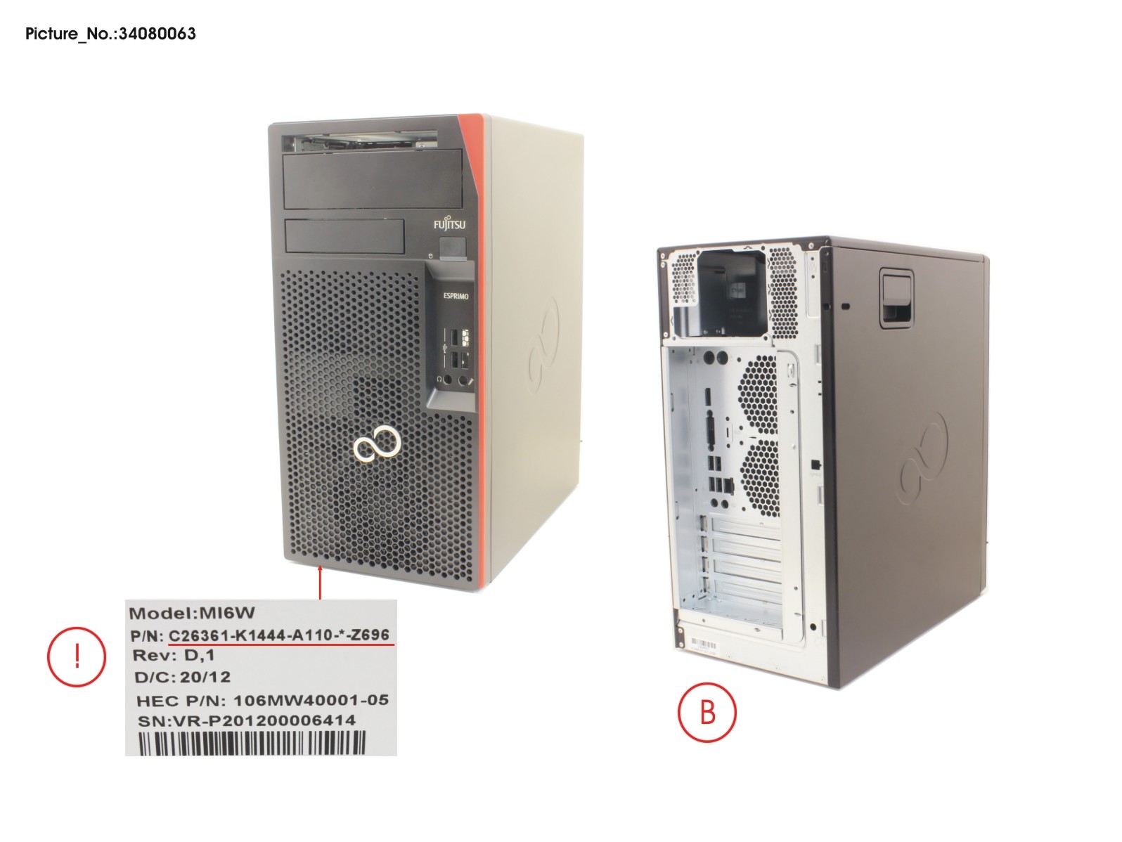 CHASSIS KIT ESPRIMO P CHASSIS KIT ESPRIMO P