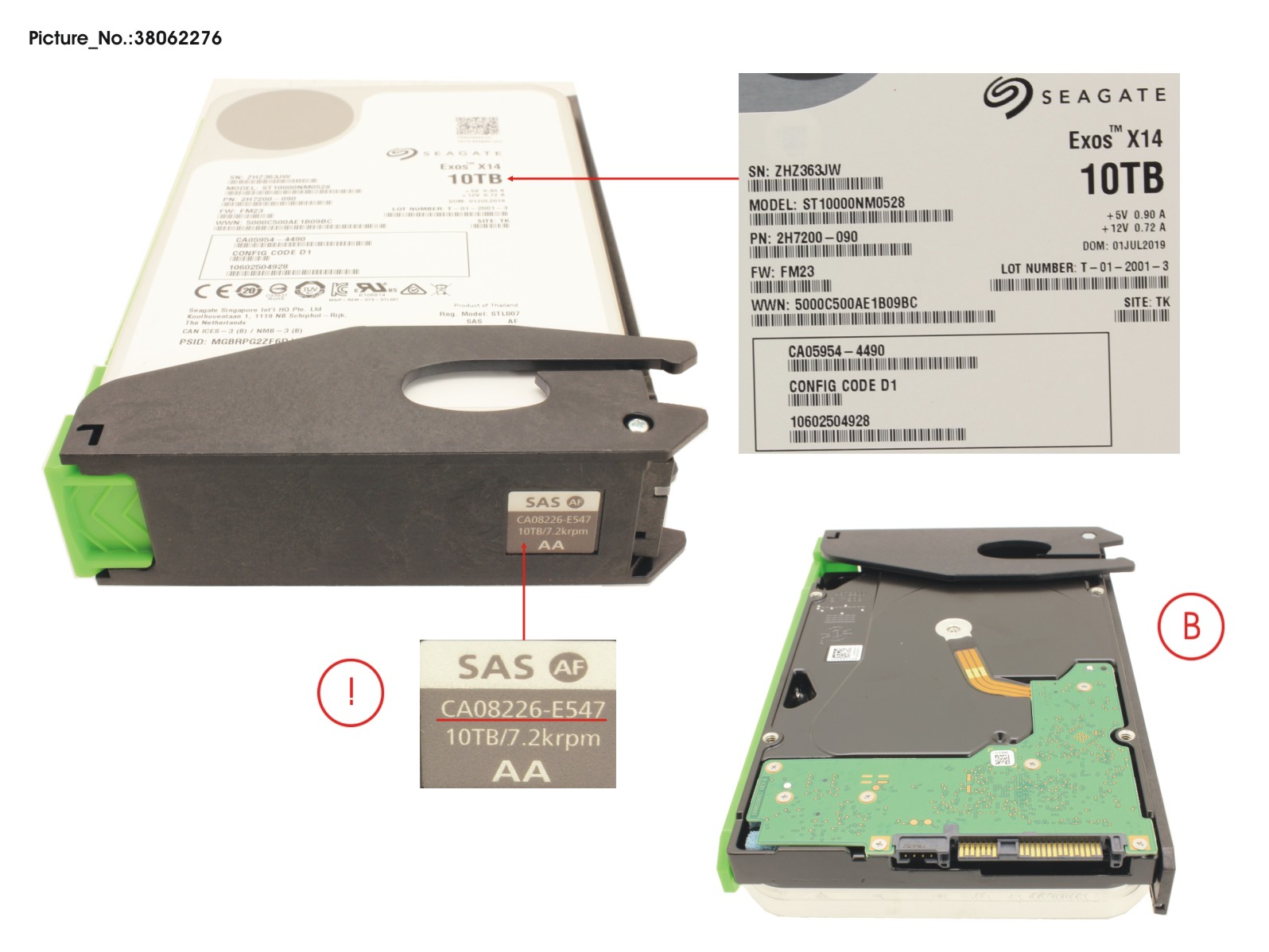 DX S4 HDDE HD DRIVE 10TB 7.2K AF DX S4 HDDE HD DRIVE 10TB 7.2K AF