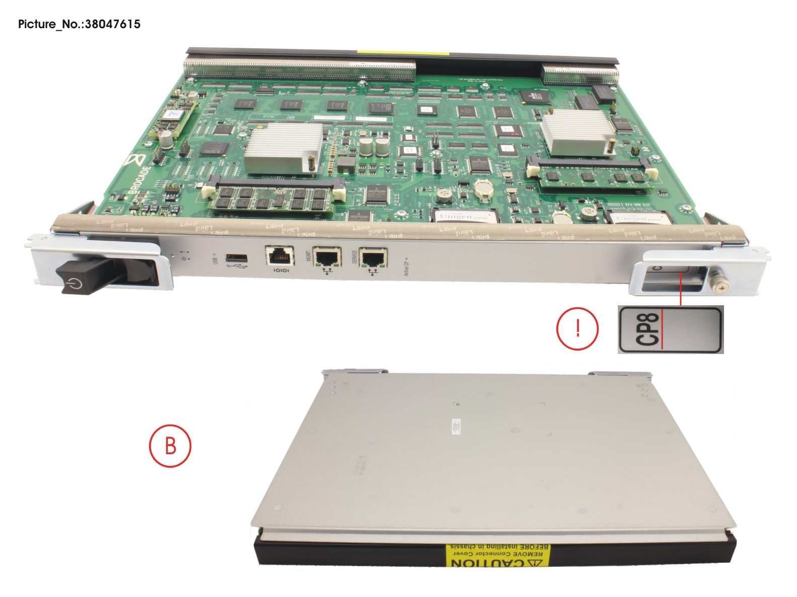 DCX 8510 CONTROL PROCESSOR (CP8),SPARE