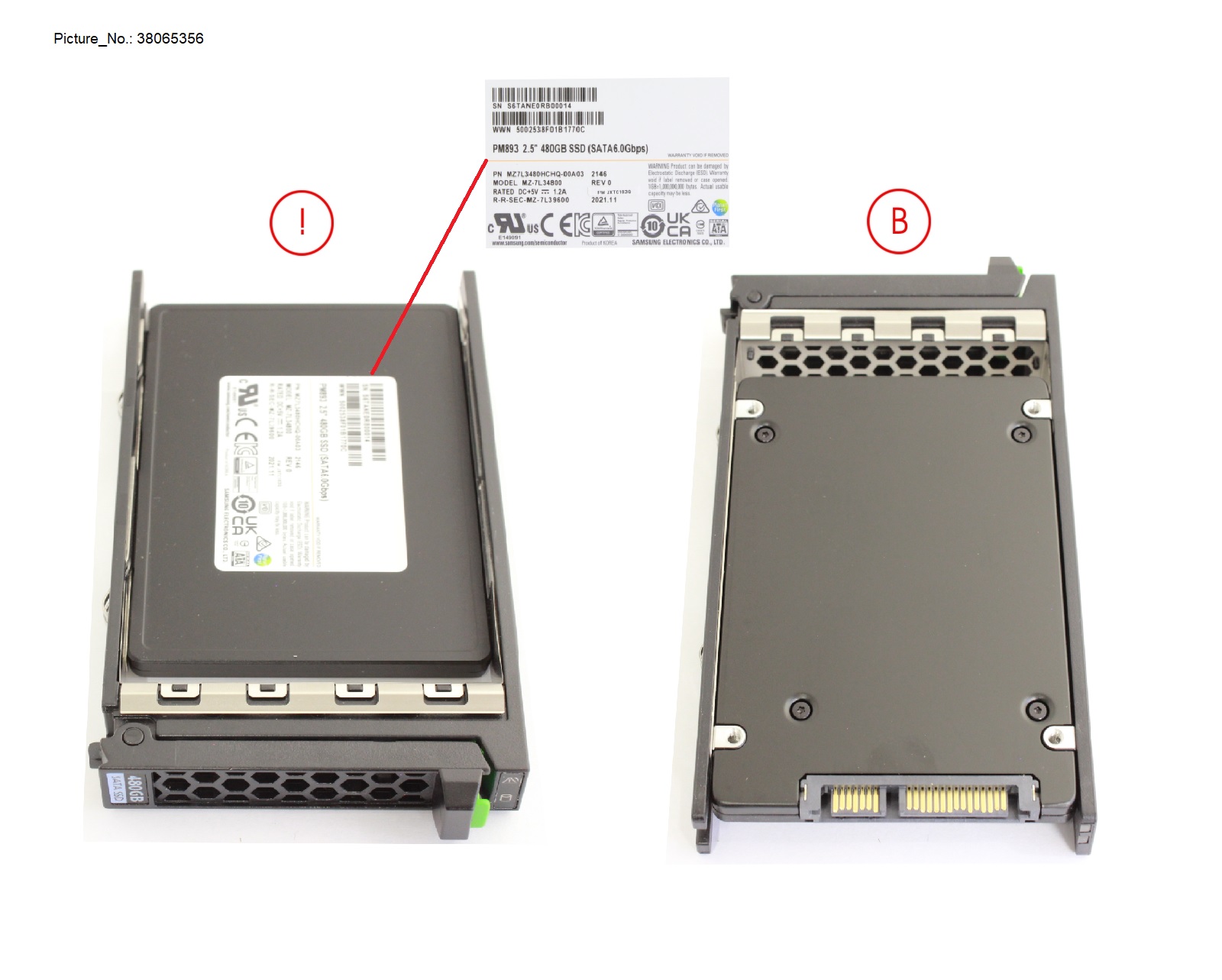 SSD SATA 6G RI 480GB SFF