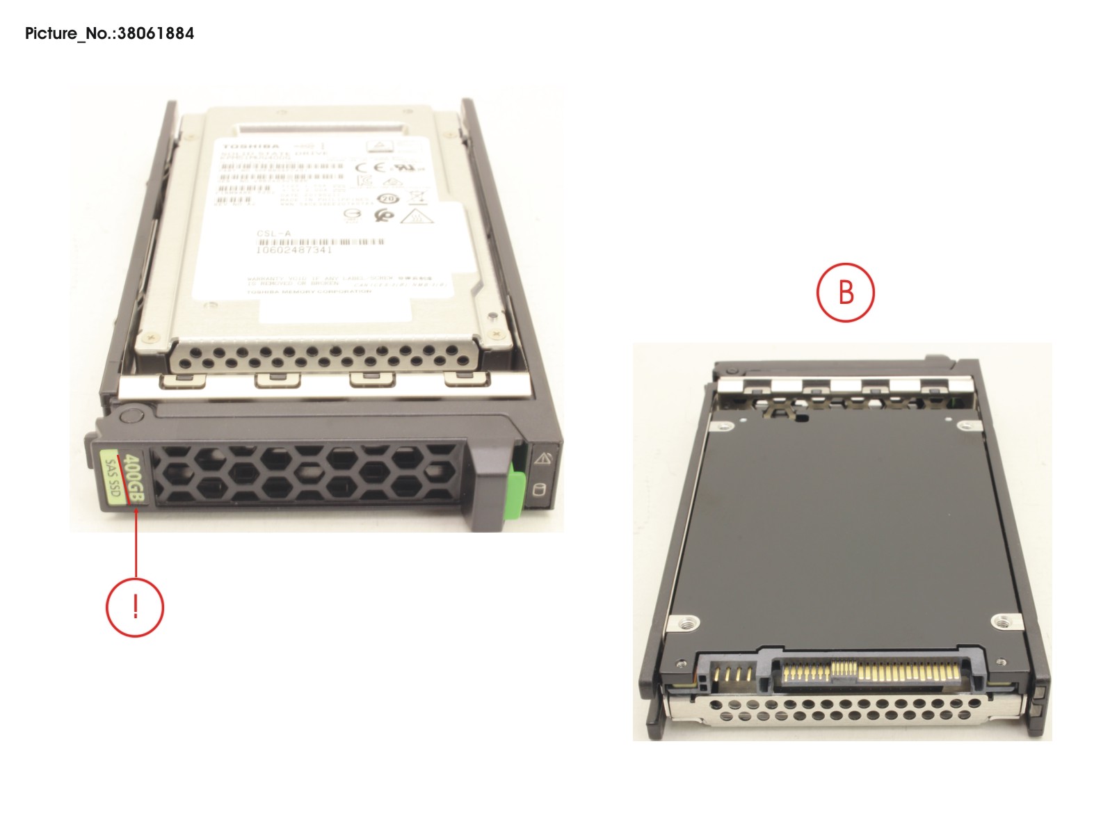 SSD SAS 12G 400GB WRITE-INT. 2.5 H-P EP