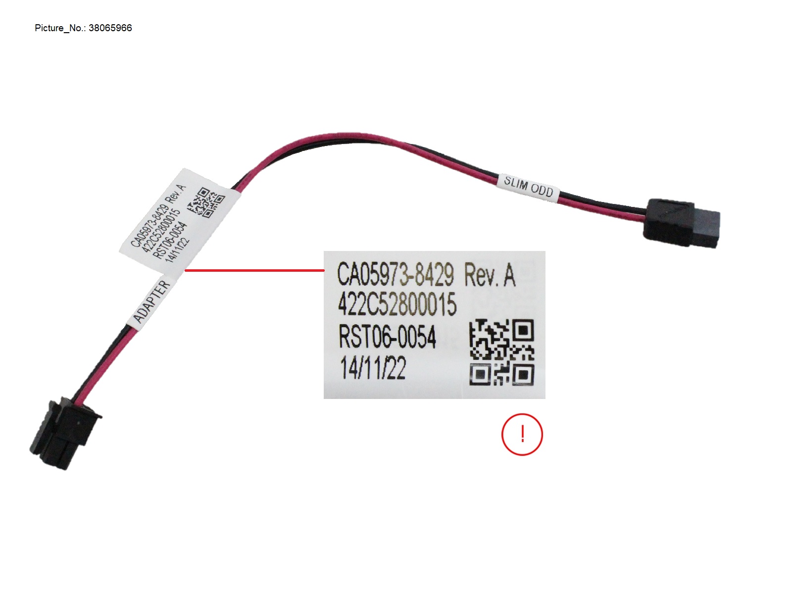 POWER CABLE FOR SLIM ODD