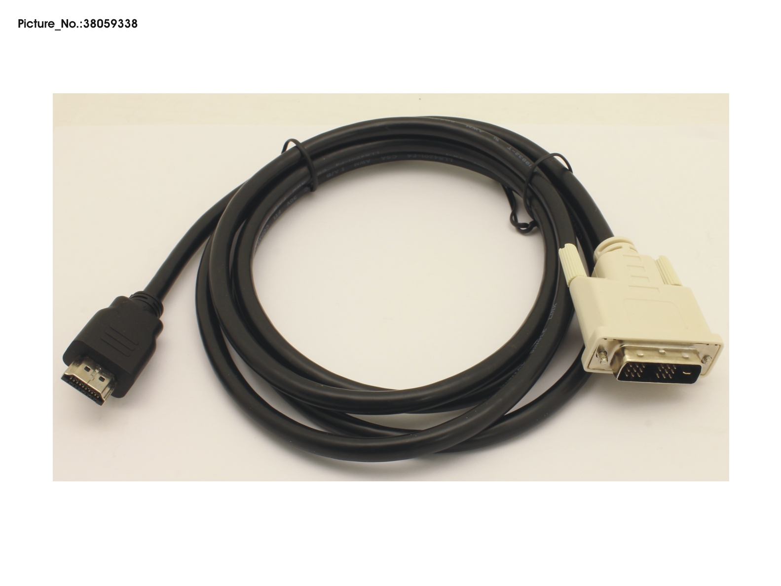 VIDEO CABLE HDMI/DVI