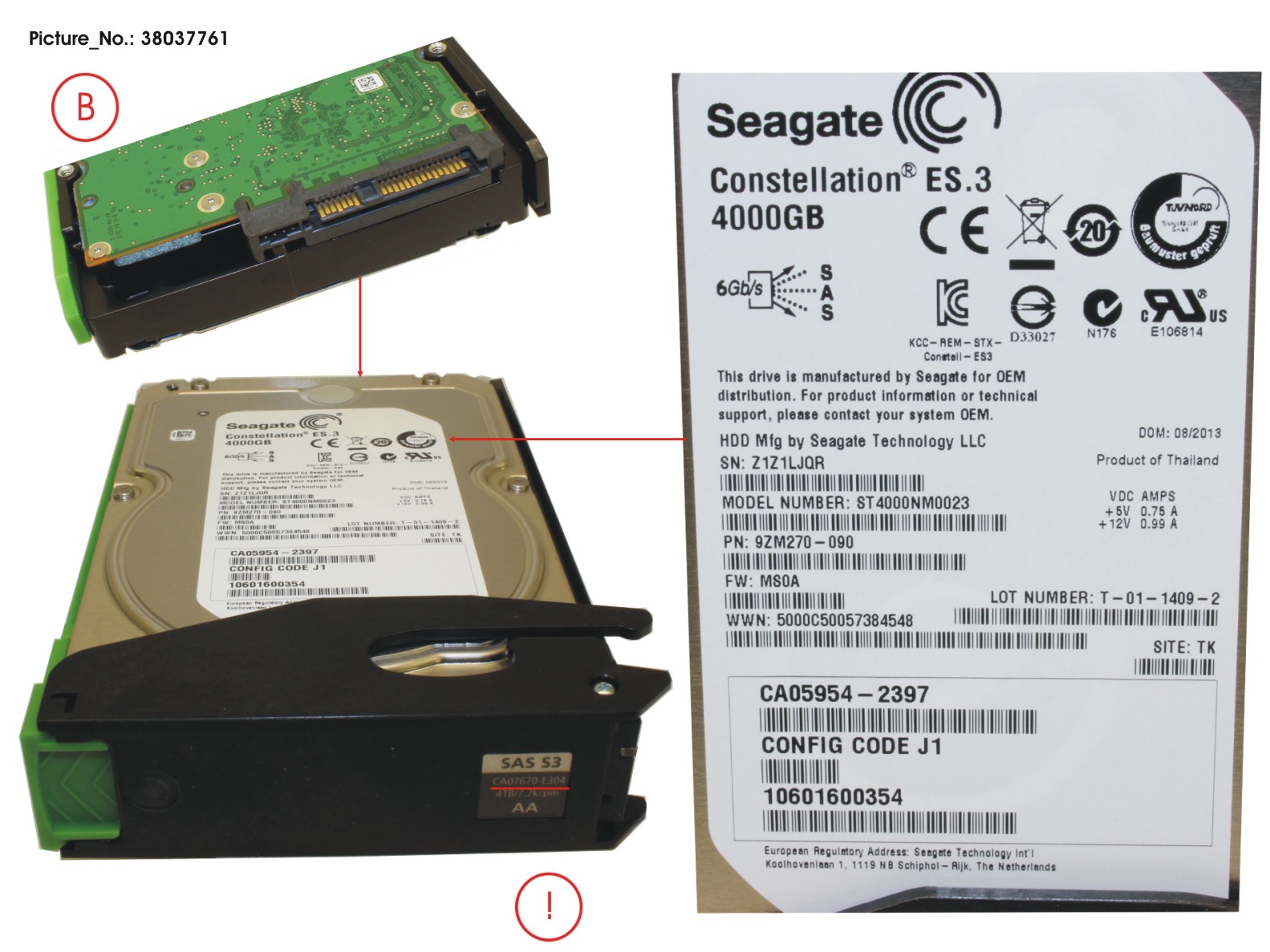 DX S3 HD-DE HD NLSAS 4TB 7.2KRPM 3.5 X1 DX S3 HD-DE HD NLSAS 4TB 7.2KRPM 3.5 X1