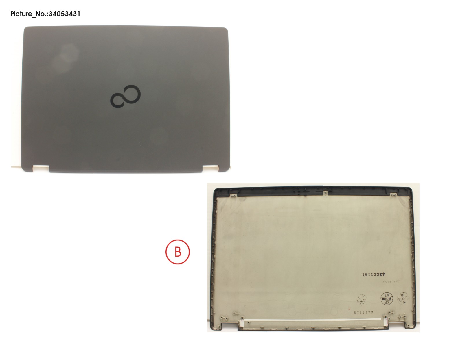 LCD BACK COVER ASSY