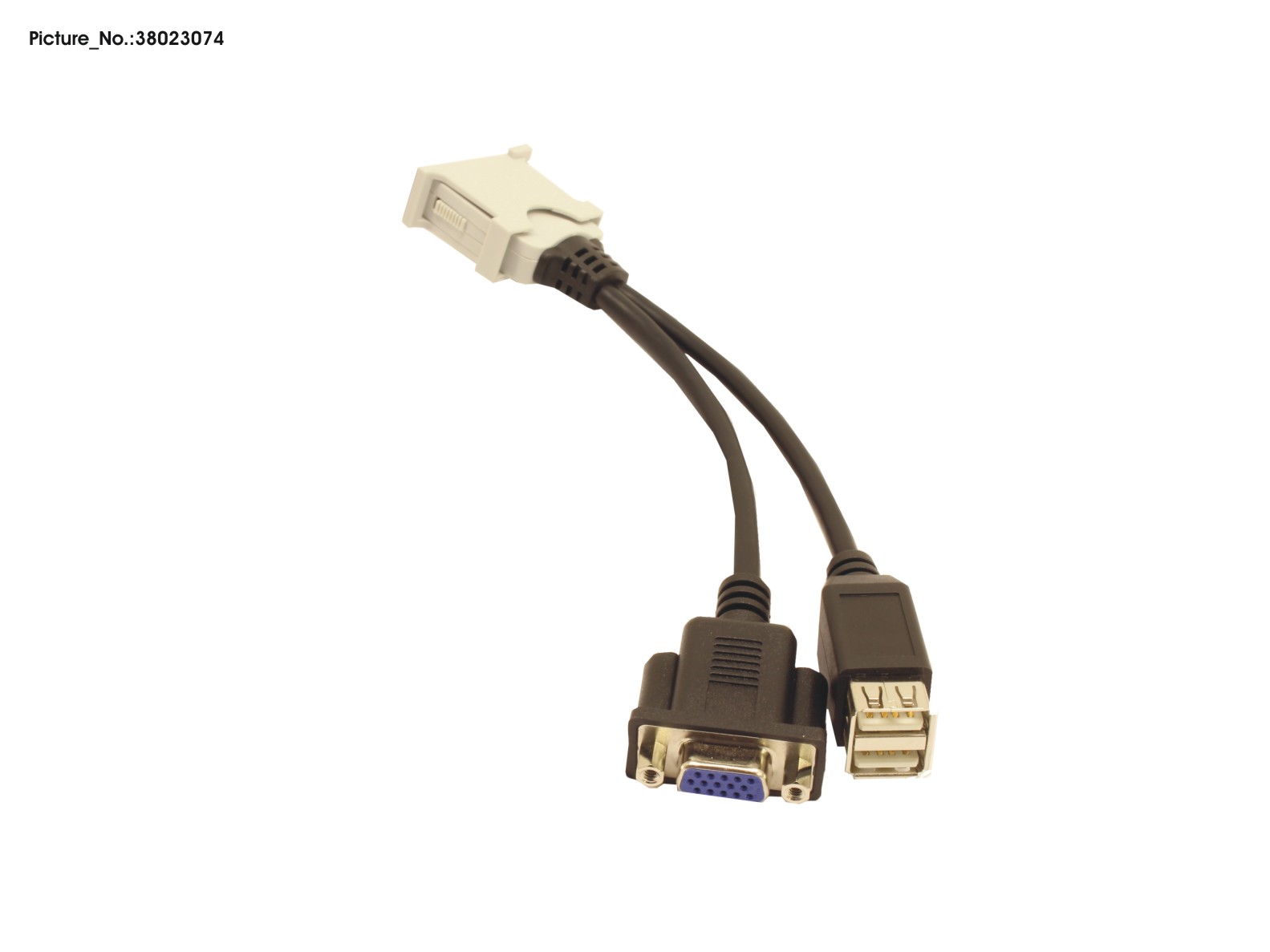 FUJITSU FRONT Y-CABLE 2xUSB 1xVGA