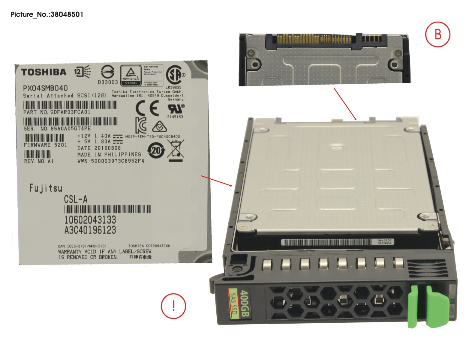 SSD SAS 12G 400GB WRITE-INT. 2.5 H-P EP SSD SAS 12G 400GB WRITE-INT. 2.5 H-P EP