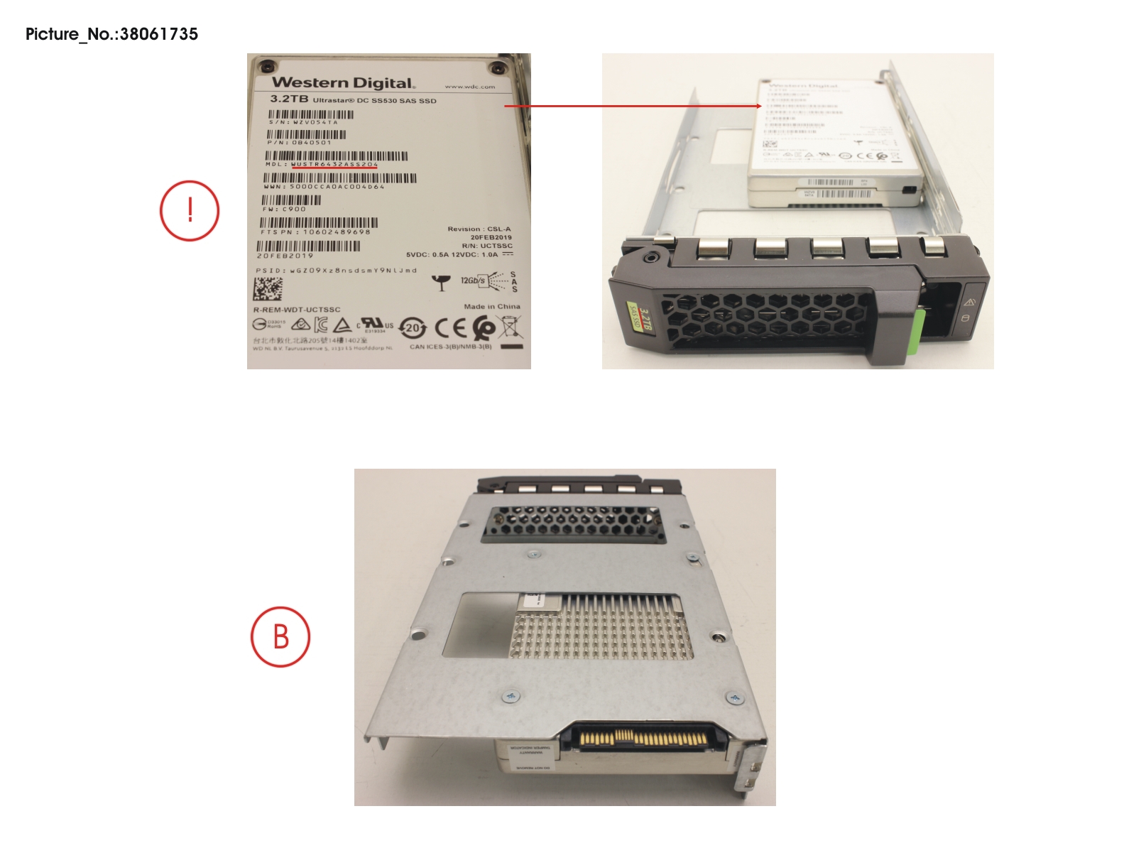 SSD SAS 12G 3.2TB MIXED-USE 3.5 H-P EP