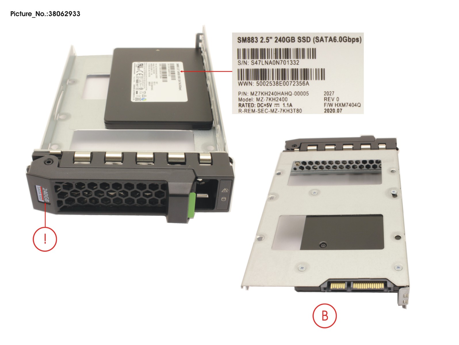 SSD SATA 6G 240GB MIXED-USE 3.5 H-P EP