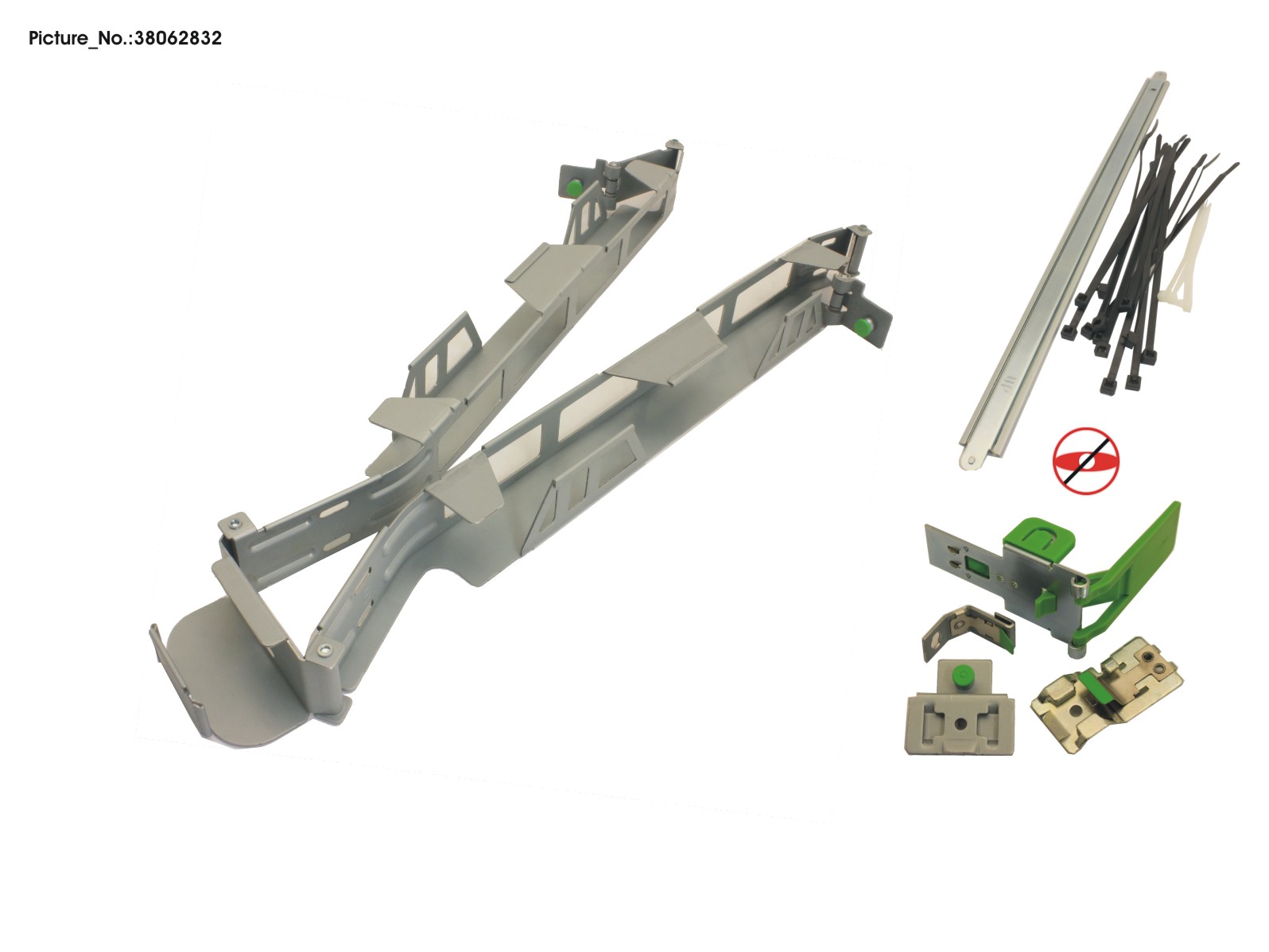 RACK CABLE MANAGEMENT ARM 1U