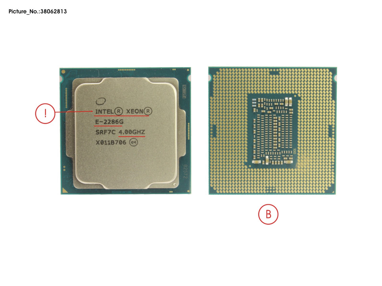 CPU XEON E-2286G 4.0GHZ 95W