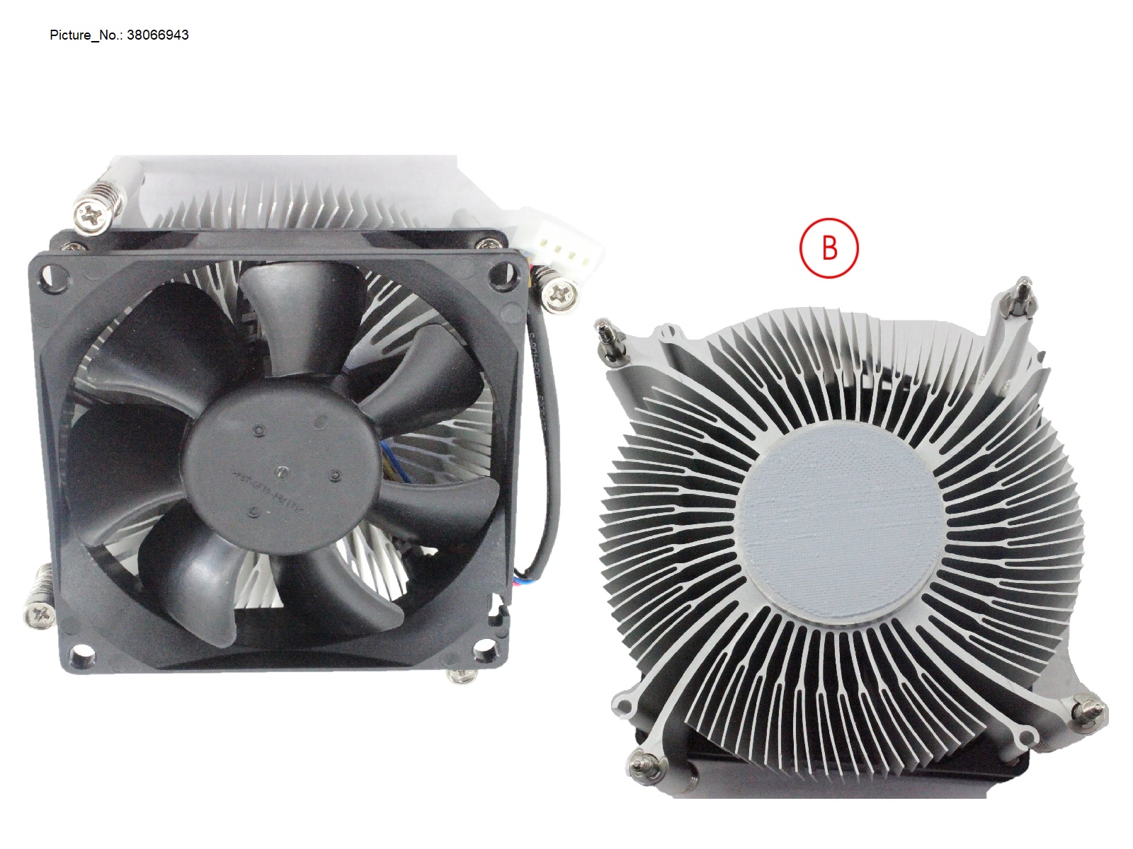 STANDARD FANSINK FOR UNDER 80W CPU